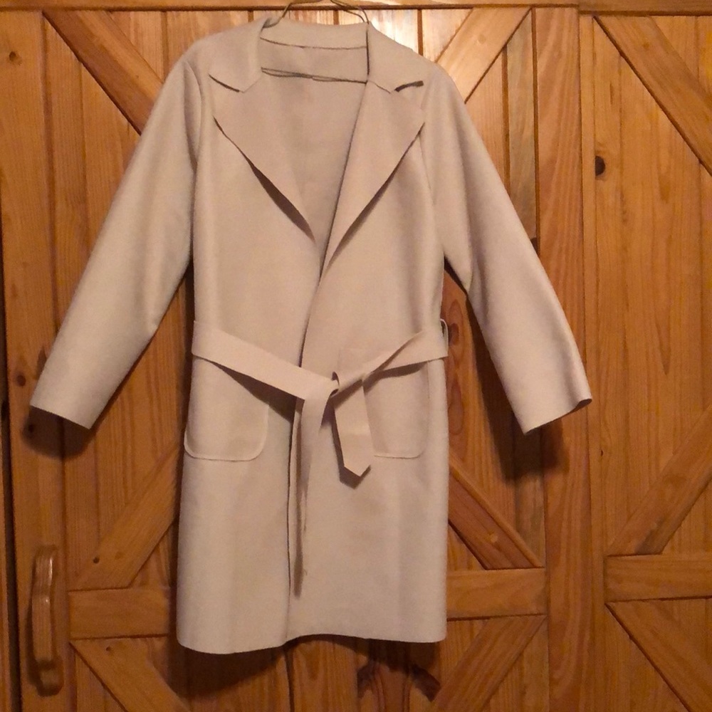 SHEIN Tan Overcoat